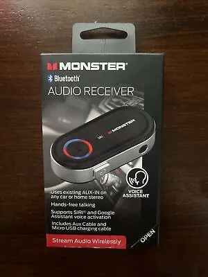 Monster Bluetooth Audio Receiver BRAND NEW SEALED • $20