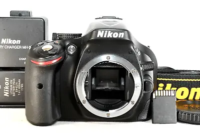 Nikon D5200 Digital SLR Camera (Body Only) W/battery Charger Strap Card • $349