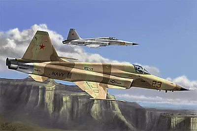 HobbyBoss F-5E Tiger II Fighter - Plastic Model Airplane Kit - 1/72 Scale • $13.83