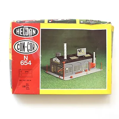 N Scale Heljan Con-Cor #654 Superior Baking Company Building Kit Model B6 • $24.99