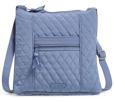 Vera Bradley Crossbody Bag Hipster In Microfiber Rustic Blue • $39.95