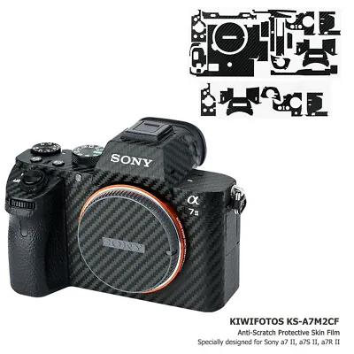 $21.99 • Buy Anti-Scratch Camera Body Skin Protector Film Cover For Sony A7 II A7R II A7S II