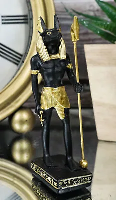 Egyptian God Of The Dead Mummy Anubis Dollhouse Miniature Statue Gods Of Egypt • $12.49