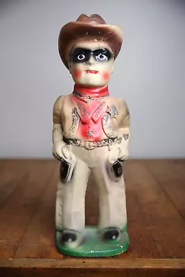 $249.99 • Buy Vintage LONE RANGER Carnival Chalkware Figure Masked Cowboy TV Show 1950's Hat