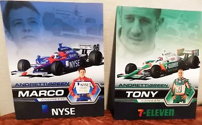 INDY 500 8  X 10  Information Cards - Tony Kanaan & Marco Andretti - Great Shape • $5