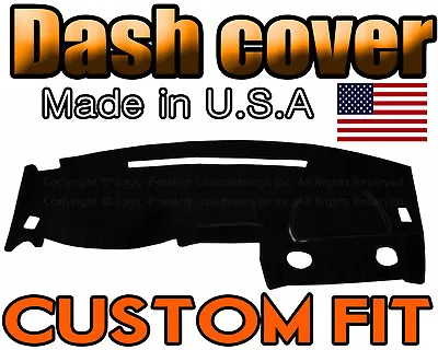 Fits 2000-2005 MITSUBISHI ECLIPSE  DASH COVER MAT DASHBOARD PAD USA MADE / BLACK • $44.50