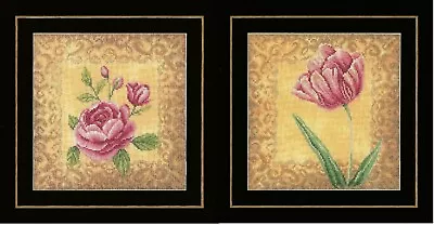 Lanarte Cross Stitch Kit - Flowers Roses Or Tulip • £20