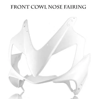 Upper Front Cowl Nose Fairing Unpainted White Fit Honda CBR 600 F4i 2001-2003 02 • $124.28