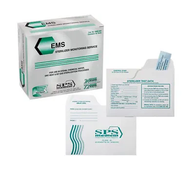 EMS Economy SPS Mail In Sterilizer Monitor 52/Box Biological Indicator 2025-02 • $189.99