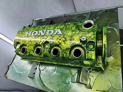 Honda Civic D16 Valve Cover Custom Marble • $180