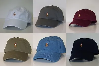 NEW Polo Ralph Lauren Baseball Cap Leather Strap - Unisex • $44.99