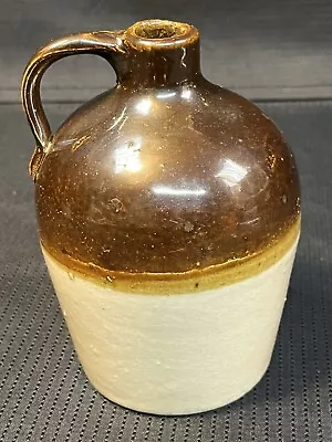 Macomb Pottery Stoneware Two Tone Jug 5 1/4” • $19.99