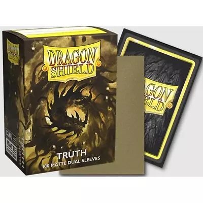 Matte Dual Truth Dragon Shield Sleeves 100 Ct. Standard Size • $14.22