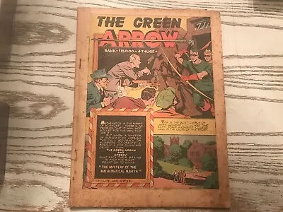 More Fun Comics 88 Green Arrow Spectre Coverless Missing Centerfold • $199