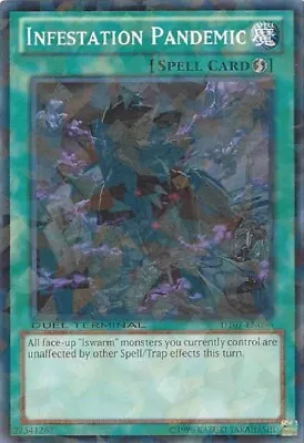 Yugioh! LP Infestation Pandemic - DT07-EN096 - Common - Duel Terminal Lightly Pl • $4.01