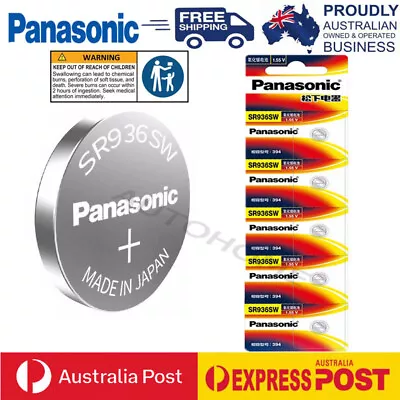 Genuine Panasonic Silver Oxide Watch Battery SR936SW (394)1.55V Made In Japan • $4.69