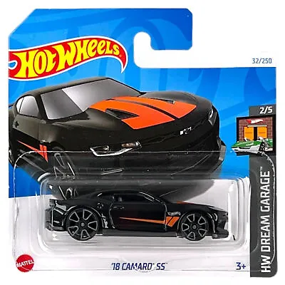 2024 HOT WHEELS '18 Camaro SS 32/250 HW Dream Garage 2/5 1:64 HTB50 • £3.69