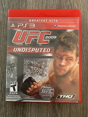 UFC Undisputed 2009 (Sony PlayStation 3 2009) • $3.60