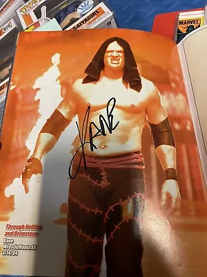 WWE Kane Autographed Best Of 2004 Magazine  • £33.78