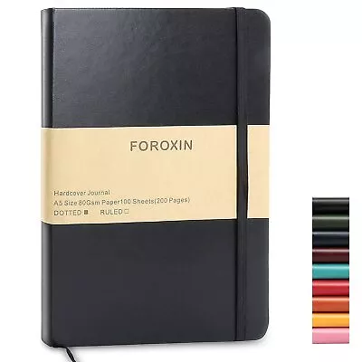 Journal Notebook (A5-Dotted Black Color)192 Pages Medium 5.7X8.3 Inches - ... • $13.45