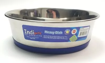 Indipets Pet Products Heavy Dish Stainless Steel Dog's Bowl • $14.25
