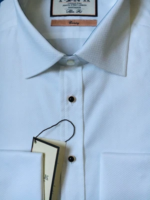 £59.95 • Buy THOMAS PINK SHIRT 15.5  SLIM FIT 100% Cotton Marcella Evening Shirt RRP £155