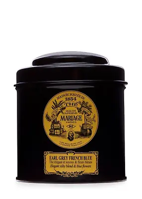 MARIAGE FRERES. Earl Grey French Blue Tea 100G Loose Tea In A Tin Caddy (1 Pac • $49.38