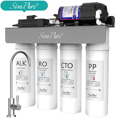 WP2-400GPD 8 Stage UV Alkaline PH+ Drinking Reverse Osmosis Water Filter System • $209.99