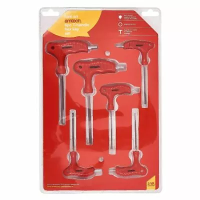 Quality CRV ALLEN KEYS SET WITH T HANDLES GRIPS WRENCHES METRIC ALEN TBAR HEX • £15.99