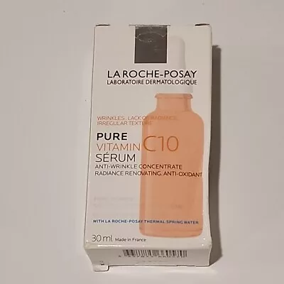 La Roche-Posay Pure Vitamin C C10 Serum 1 Oz Anti Wrinkle Antioxidant See Remark • $19.69