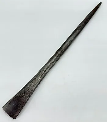 Metal Lathe Spinning Tool With Fanned Flattened 10 1/4  X 7/8  W/7/8  Ti (5906) • $65