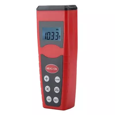 Electronic Ultrasonic Measure Distance Meter With Laser Pointer LCD Tester • £11.83