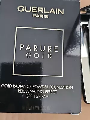 Guerlain Parure Gold Powder Foundation 01 Pale Beige • £35