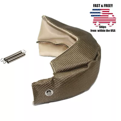 T25/T28 GT25 GT28 GT30 GT35 TURBO CHARGER Titanium TURBINE HEAT-WRAP BLANKET • $19.22