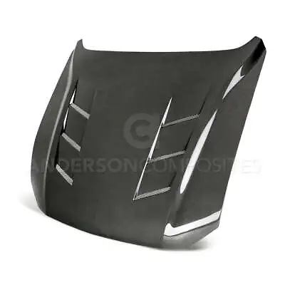 Type-SA Double Sided Carbon Fiber Hood For 2018-2020 Ford Mustang Eco Boost/GT • $1880