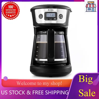 New Mr. Coffee 12-Cup Programmable Coffee Maker With Strong Brew Selector • $24.70