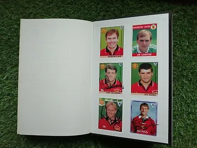 Manchester United Hardback Book A-z With 12 Signed Cards Inside Collectible Book • $124.34