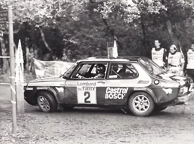 Saab 99 Ems Stig Blomqvist Rac Rally Of Great Britain 1977 Original Dppi Photo • £25