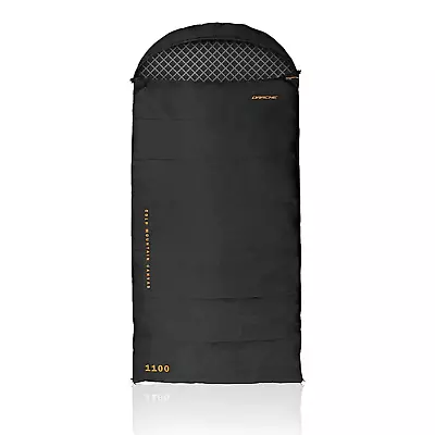 Darche Cold Mountain Canvas 1100 -5C Sleeping Bag Black King Single Canvas Bags • $192