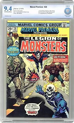 Marvel Premiere #28 CBCS 9.4 1976 0010632-AA-002 • $495