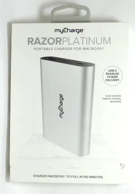 MyCharge RAZORPLATINUM 13400 MAh Portable Charger For Phone USB-C For Macbook • $28.88