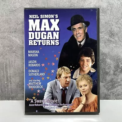 Max Dugan Returns (1983) DVD 2005 Widescreen W/Insert Jason Robards Marsha Mason • $29.99