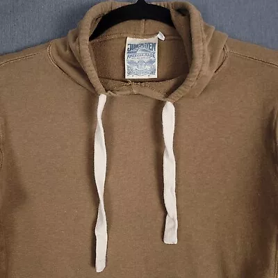 Jungmaven Sweatshirt Mens Small Brown Hemp Organic Cotton Maui Pullover Hoodie • $59.87