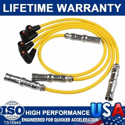 4Pcs Spark Plug Igniton Wire For Beetle Bora VW Golf Golf GTI Jetta 2.0L 27588 • $20.59