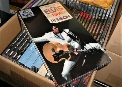 ELVIS IN PERSON 1969 4CD Boxset | Elvis Presley Best Of American Sound  Sessions • $340