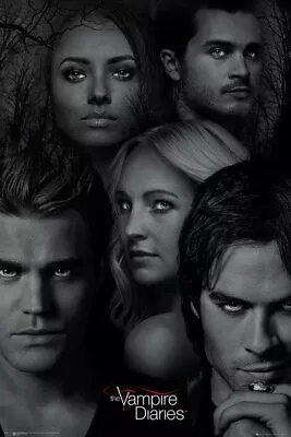 91423 THE VAMPIRE DIARIES TV SHOW FACES Wall Print Poster UK • £43.14