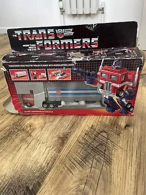 £350 • Buy Transformers Optimus Prime Hasbro 1984 