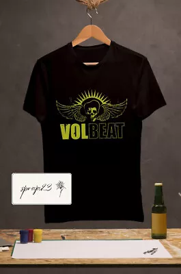 Volbeat Band Black Short Sleeve T-Shirt HT215725 • $8.99