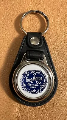 Blue & White Ford Motor Keychain  • $16.54