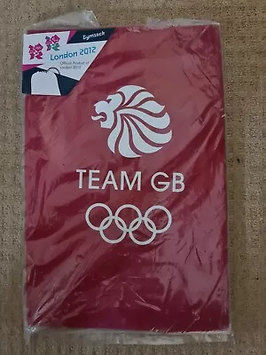 Drawstring Backpack - Olympic Team GB - Red - New • £14.99